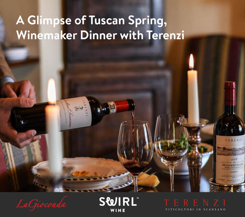トスカーナの春を感じる ワインペアリングディナー with テレンツィワイナリー